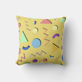 Memphis #92 Light Yellow Kissen