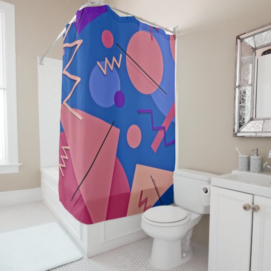 Memphis #96 duschvorhang (Beispiel)