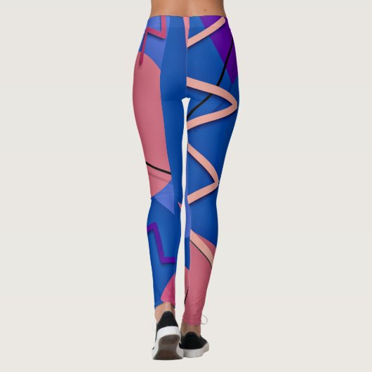 Memphis #96 leggings (Rückseite)