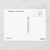 Memphis Abandoned Postkarte (Rückseite)