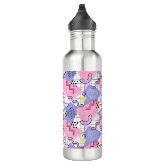 Memphis Active Pink Lilac 80 Edelstahlflasche (Rechts)