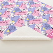 Memphis Active Pink Lilac 80 Sherpadecke (3/4)