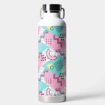 Memphis Active Pink Turquoise der 80er Jahre