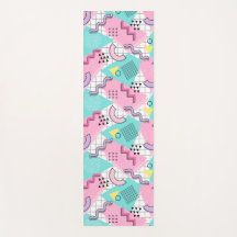 Memphis Active Pink Turquoise der 80er Jahre