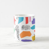 Memphis Art: Grunge Surface Design Kaffeetasse (Mittel)