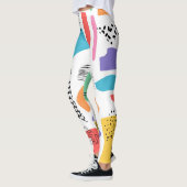 Memphis Art: Grunge Surface Design Leggings (Links)
