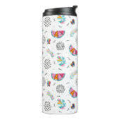 Memphis-Art-tropisches Sommer-Muster Thermosbecher (Nach links gedreht)