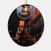 Memphis auf dem Baum Keramikornament (Links)