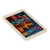 Memphis | Beale Street Neon Magnet (Rechte Seite)