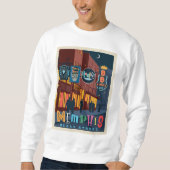 Memphis | Beale Street Neon Sweatshirt (Vorderseite)