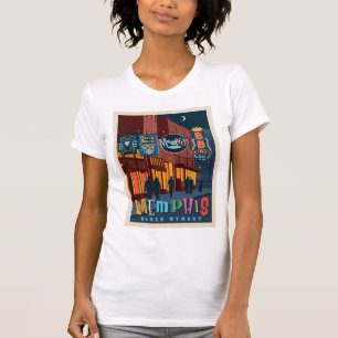 Memphis Beale Street Neon T-Shirt