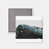 Memphis Belle, Nase Art Magnet (Vorderseite/Rückseite)