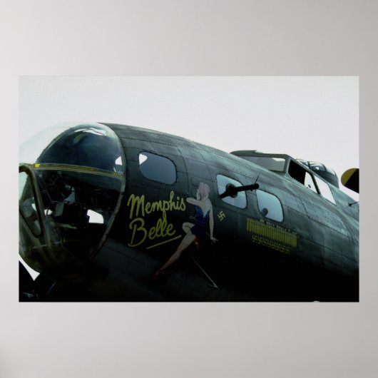 Memphis Belle, Nase Art Poster (Vorne)