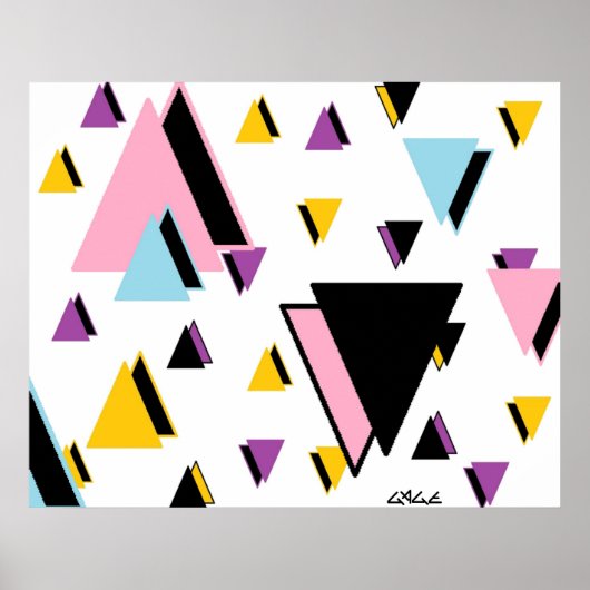 Memphis Benign Poster (Vorne)