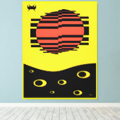 Memphis Bitossi Dream Leinwanddruck (Insitu (Holzboden))