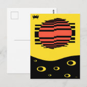 Memphis Bitossi Dream Postkarte (Vorne/Hinten)