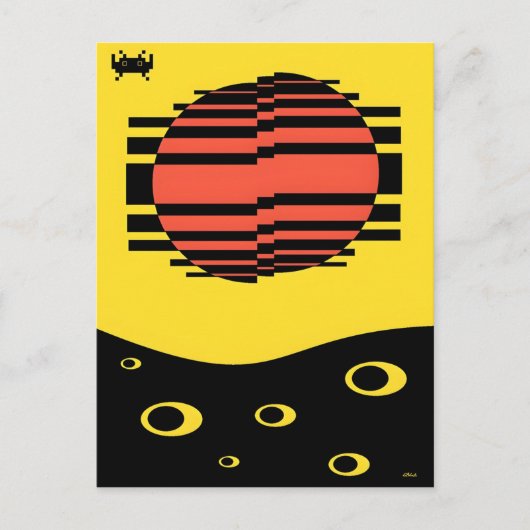 Memphis Bitossi Dream Postkarte (Vorderseite)