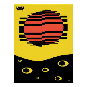 Memphis Bitossi Traum Poster