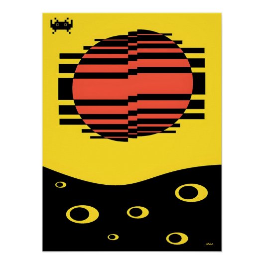 Memphis Bitossi Traum Poster (Vorderseite)