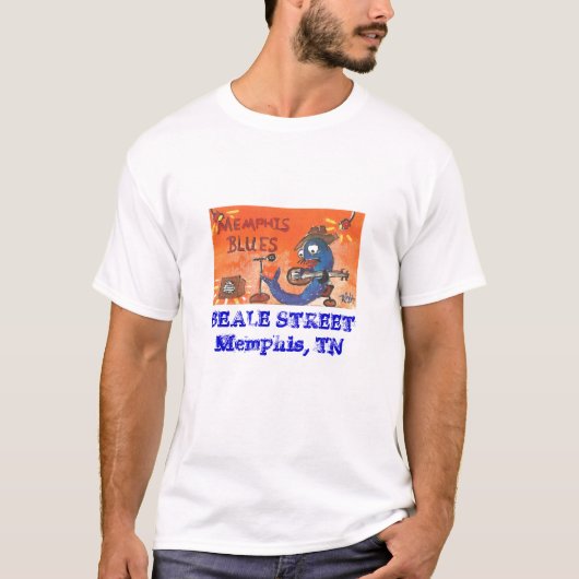 Memphis-Blues T-Shirt (Vorderseite)