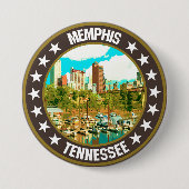 Memphis Button (Vorderseite)