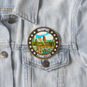 Memphis Button (Beispiel)