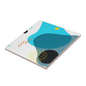 Memphis, cool, trendig, urbane, moderne Illustrati Fliese (Seite)