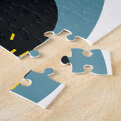 Memphis, cool, trendig, urbane, moderne Illustrati Puzzle (Seite)