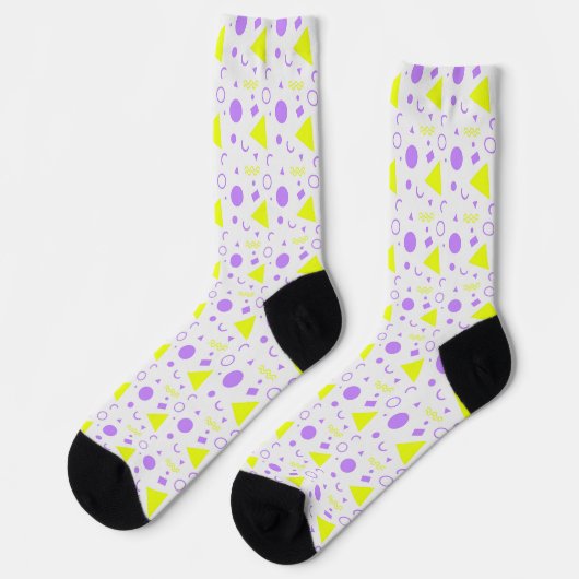 Memphis-Crew-Socken Socken (Linkes Detail)
