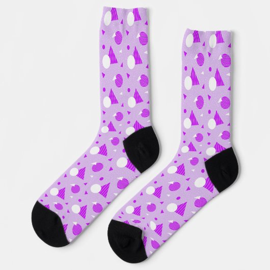 Memphis-Crew-Socken Socken (Linkes Detail)