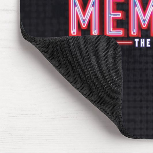 MEMPHIS - das musikalische Logo Mousepad (Ecke)