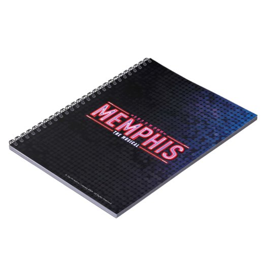 MEMPHIS - das musikalische Logo Notizblock (Linke Seite)