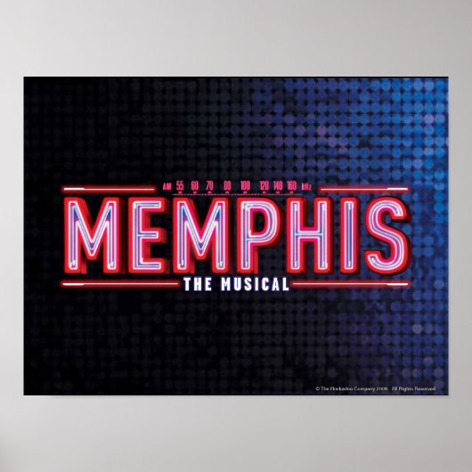 MEMPHIS - Das musikalische Logo Poster (Vorne)