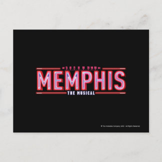 MEMPHIS - Das musikalische Logo Postkarte