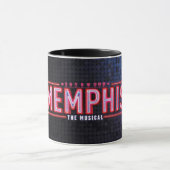 MEMPHIS - das musikalische Logo Tasse (Zentrum)
