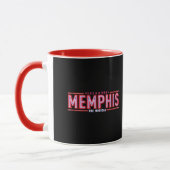 MEMPHIS - das musikalische Logo Tasse (Links)