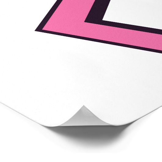 Memphis der 90er Jahre: Pop Design Elements. Poster (Ecke)