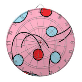 Memphis Design Drupes Dartscheibe