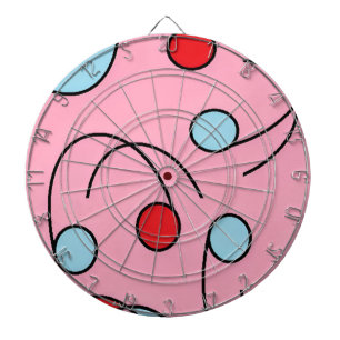 Memphis Design Drupes Dartscheibe