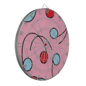 Memphis Design Drupes Dartscheibe (Vorderseite Links)