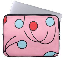 Memphis Design Drupes Laptopschutzhülle