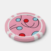 Memphis Design Drupes Pokerchips (Einzeln)