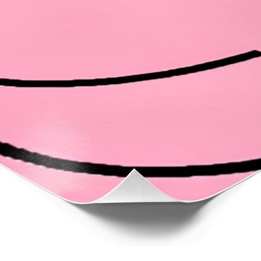 Memphis Design Drupes Poster (Ecke)