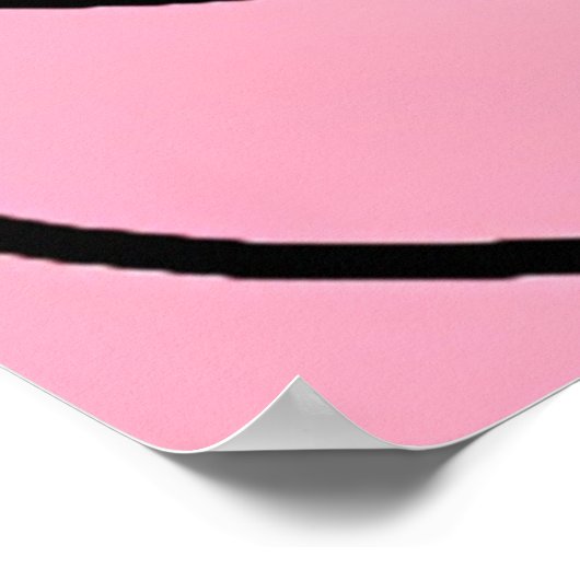 Memphis Design Drupes Poster (Ecke)