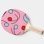 Memphis Design Drupes Tischtennis Schläger (Seitenansicht)