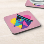 Memphis Design Dwelling Getränkeuntersetzer (Linke Seite)