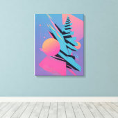 Memphis Design - Ken Gage Art Leinwanddruck (Insitu (Holzboden))
