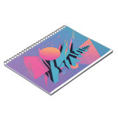Memphis Design - Ken Gage Art Notizblock (Linke Seite)