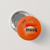 Memphis Design Stil. Button (Vorne & Hinten)