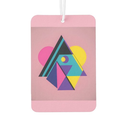 Memphis Design Wohnen Autolufterfrischer (Rückseite)